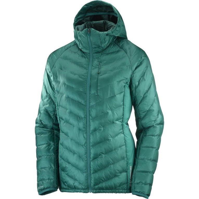 Jaquetas Isoladas Salomon Outline Primaloft Feminino Verdes | PT O83921